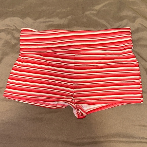 Urban Outfitters Pants - Urban Outfitters Out From Under Striped Foldover Microshorts (S)